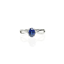 Delicate Sapphire and Diamond Ring