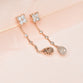 Diamond Linear Drop Attachable Earring