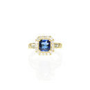 Vintage Inspired Sapphire Ring