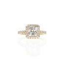 Princess Cut Diamond with Halo