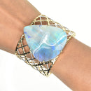 Opal Cuff Bangle