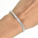 Emerald Cut Diamond Bracelet