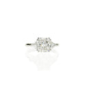 Classic Radiant Cut Diamond Engagement Ring