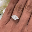 Classic Radiant Cut Diamond Engagement Ring