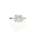 Classic Radiant Cut Diamond Engagement Ring