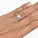 2ct Engagement Ring with Floral Basket