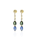 Dangling Sapphire Earrings