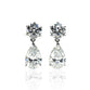 16ct Lab Grown Diamond Dress Earrings