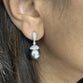 Black Tahitian Pearl Drop Earrings