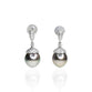 Black Tahitian Pearl Drop Earrings