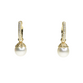 South Sea Pearl Drop with Hoop Earrings