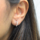 Small Diamond Hoops