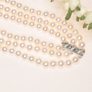 3 Strands 6.5mm Akoya Pearl Necklace