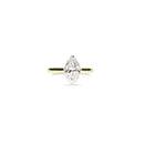 Marquise Diamond Ring with Tapered Band