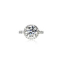 Round Diamond Ring with Halo