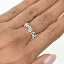 Taper & Round Diamond Band