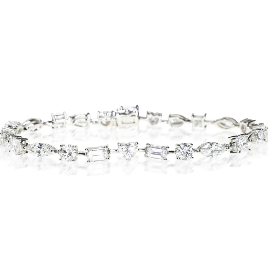 Fancy Shaped Diamond Bracelet – NIYA K